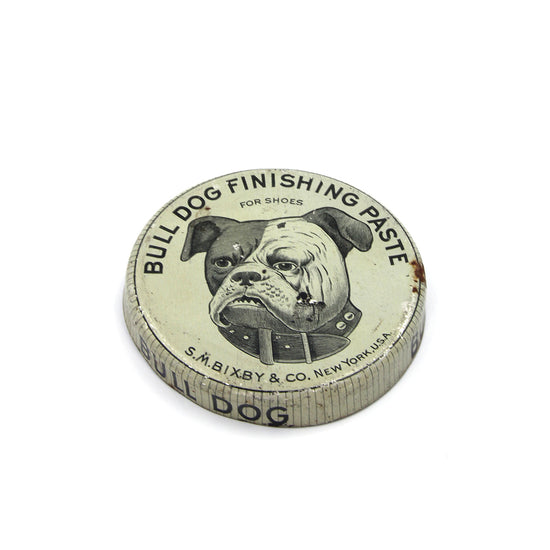 Vintage Bulldog Paste Tin Top 1