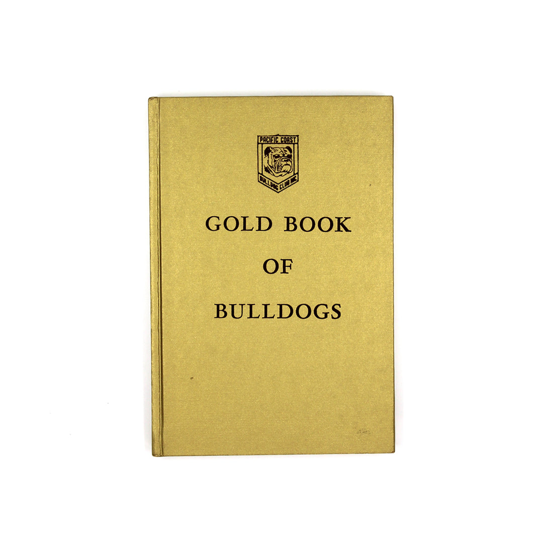 Gold Book Of Bulldogs (1968) - SOLD