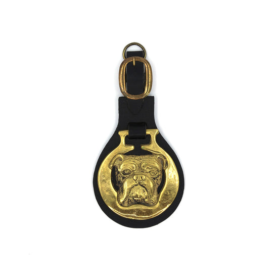 Load image into Gallery viewer, Rare Vintage Bulldog Horse Brass - SOLD
