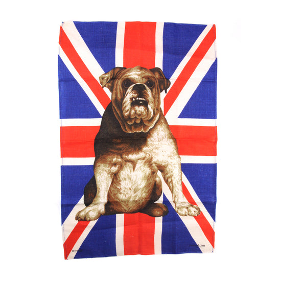 Vintage Bulldog Union Jack Linen - SOLD