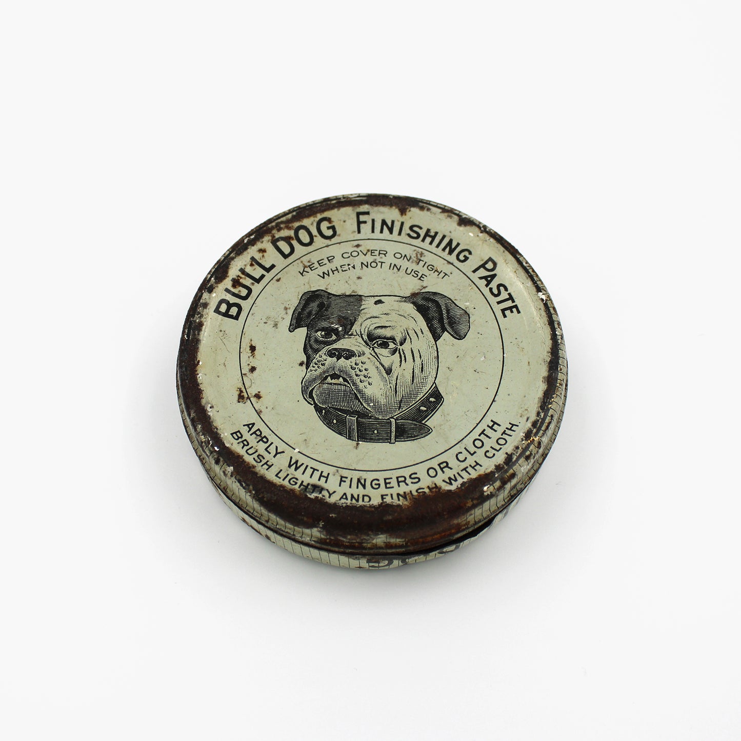 RARE Vintage Bulldog Paste Can (c.1880s) - SOLD