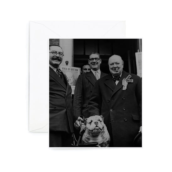 Vote For Winston Greeting Card