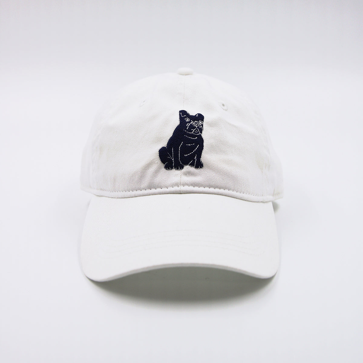 Load image into Gallery viewer, French Bulldog Hat (White)

